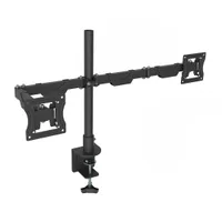 Tronic Vertical Stacking Dual Monitor Desk Mount