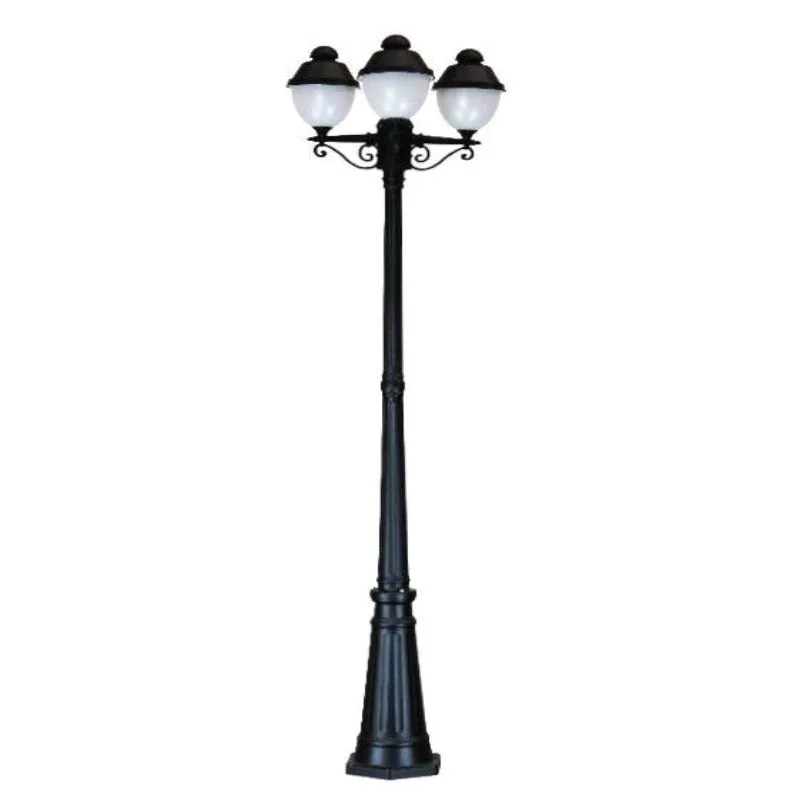 Tronic Ornamental 3 Headed Bollard Light