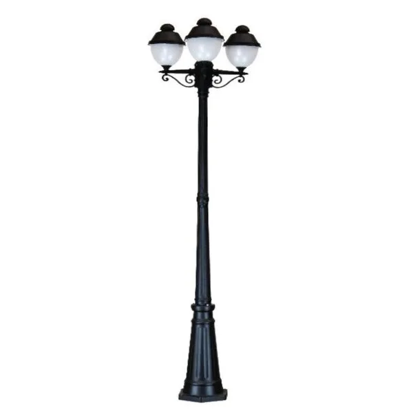 Tronic Ornamental 3 Headed Bollard Light