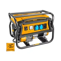 Ingco Gasoline Generator 3500W Air-cooled System & Copper Coil Alternator GE35006ES