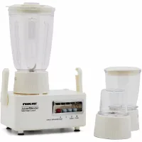 Nikai Juicer Extractor 1.6L 4 in 1 Juicer Blender Meat Chopper and Grinder 300W NFP1724N 2 Speed With Pulse Function Powerful Motor With Thermostat Stainless Steel Blades