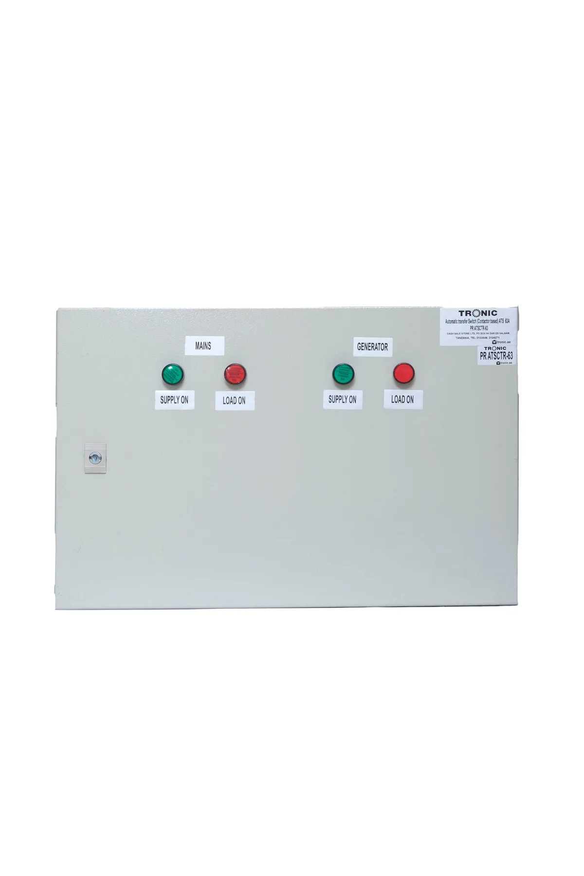 Tronic 63A Automatic Transfer Switch Contactor Based