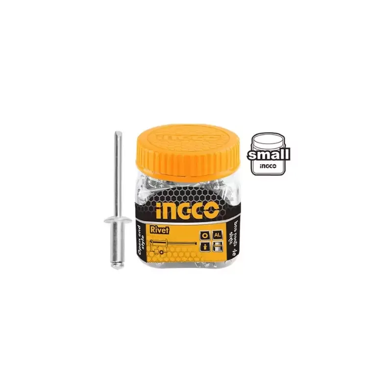 Ingco 250pcs Rivet Set, Open End Style 4.8x12mm HRT04812