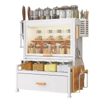 Nadstar Spice Rack Multi Layer Kitchen Tools Supplies Storage Seasoning Spice Rack Organizer M50118H