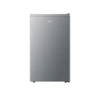 Hisense Refrigerator 90L Single Door, Reversible Door, Chiller Compartment, Tempered Glass Shelves, Low Noise, Titanium Silver H125RTS