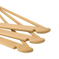 Nadstar Cloth Hanger 5pcs Set Wooden Cool and Anti-Skid Wooden Hangers Sturdy P66