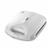 Kenwood Sandwich Toaster 4 Slice Nonstick 1200w Smp50.000wh - Nonstick Grill Plates Cool Touch Handle Unique Squared Design Light Indicator