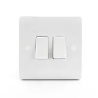 Tronic 2 Gang 1 Way Switch Standard