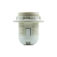 Tronic Holder full thread E27 White