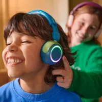 Philips Kids Wireless OnEar Headphones, Foldable, LED Lights TAK4200MP/00