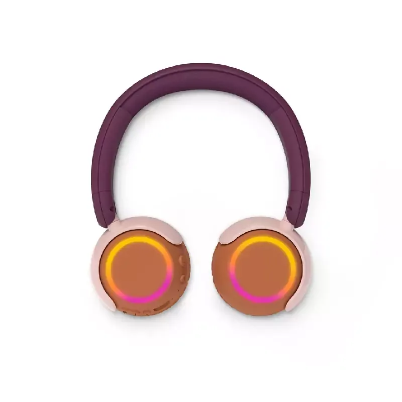 Philips Kids Wireless OnEar Headphones, Foldable, LED Lights TAK4200MP/00
