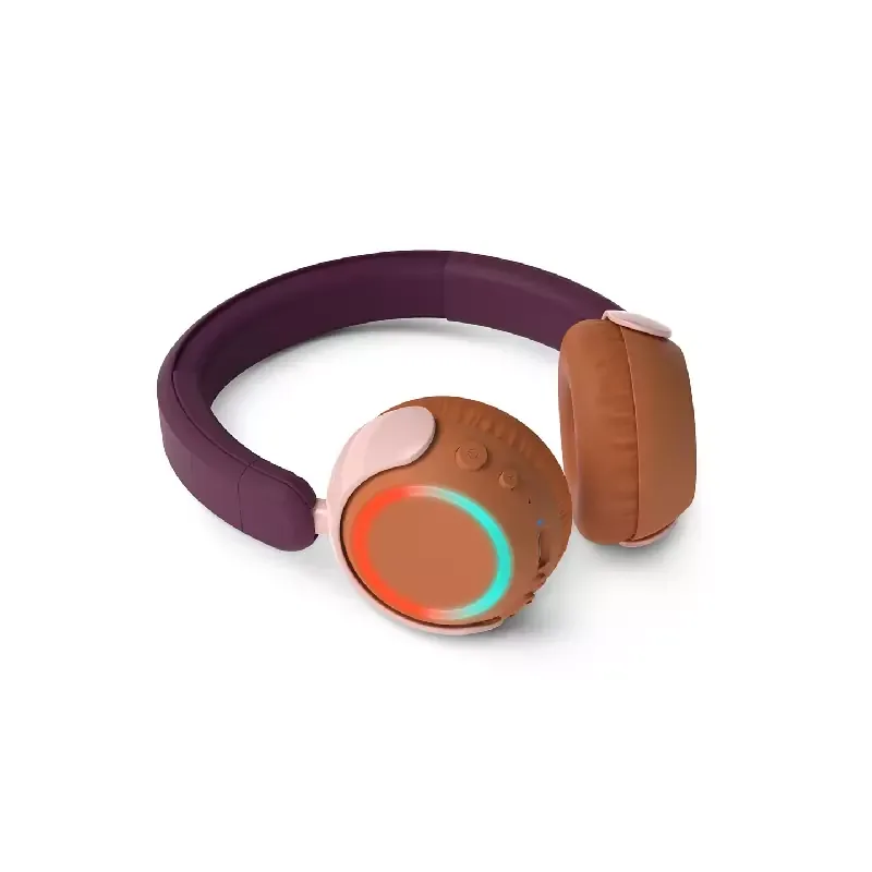 Philips Kids Wireless OnEar Headphones, Foldable, LED Lights TAK4200MP/00