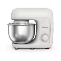 Moulinex Kitchen Machine 800W, 4.8L Stainless Steel Bowl, Multi-Speed Settings, Durable Build  Model QA160127
