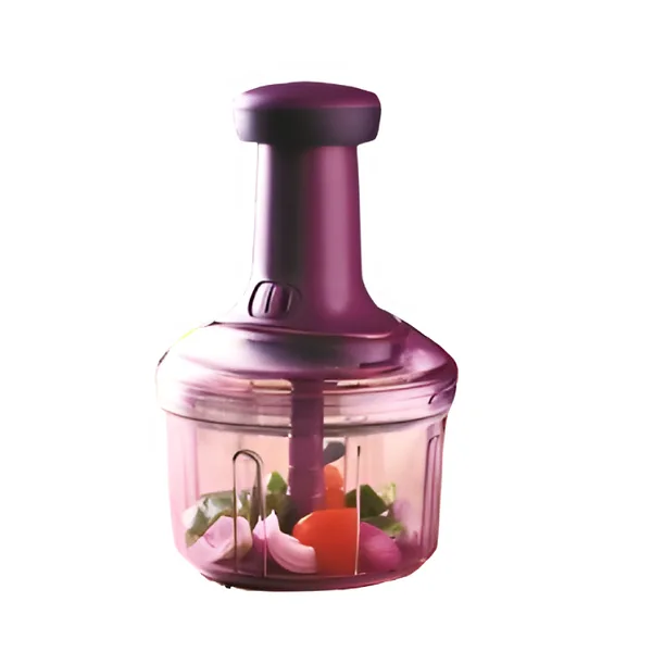 Supermom Push N Chop Chopper 750ml 2 in 1 Stainless Steel Blades 572259