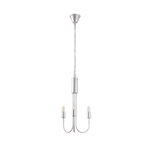 Tronic Iron Wall Lamp Silver 3XE27 SL