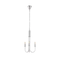 Tronic Iron Wall Lamp Silver 3XE27 SL