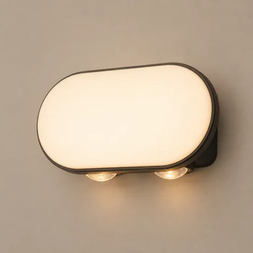 Tronic 7W LED Outdoor Wall Light - IP54 Warm White