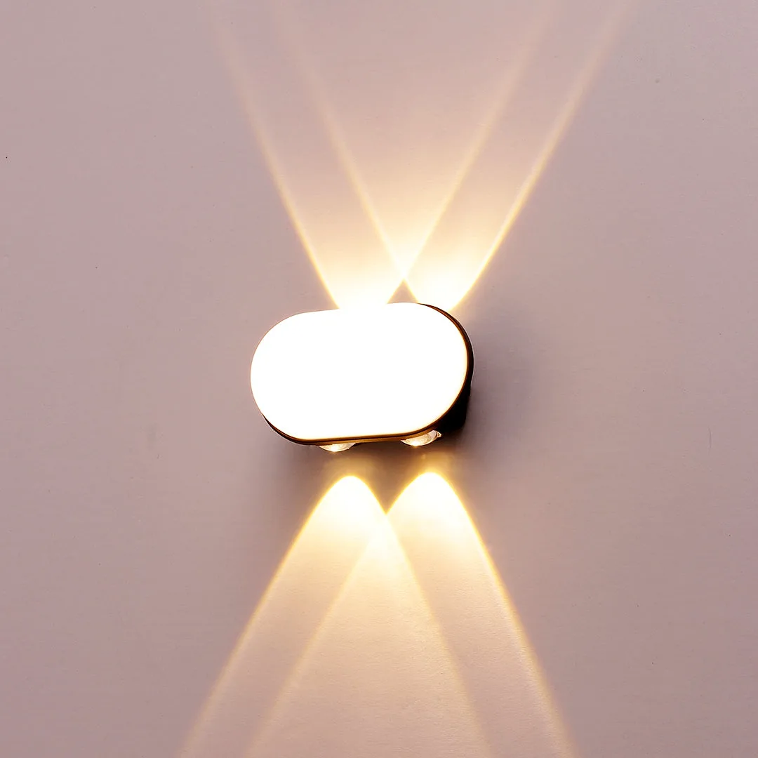 Tronic 7W LED Outdoor Wall Light - IP54 Warm White