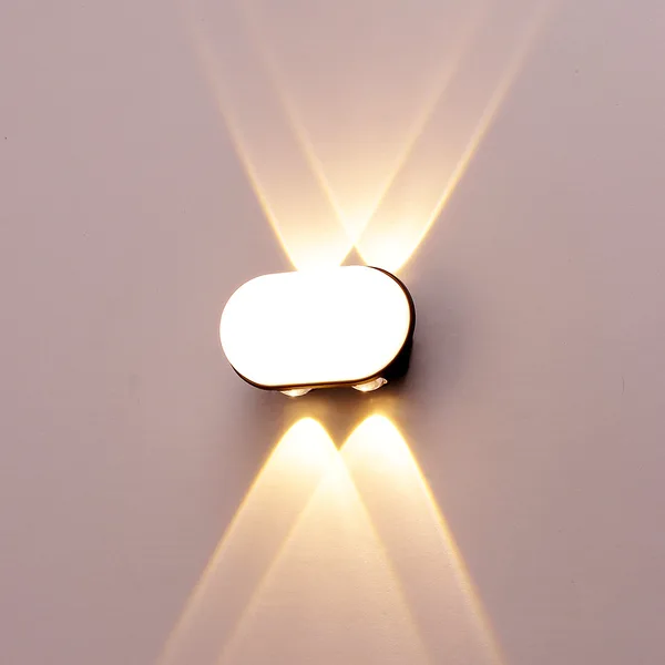 Tronic 7W LED Outdoor Wall Light - IP54 Warm White