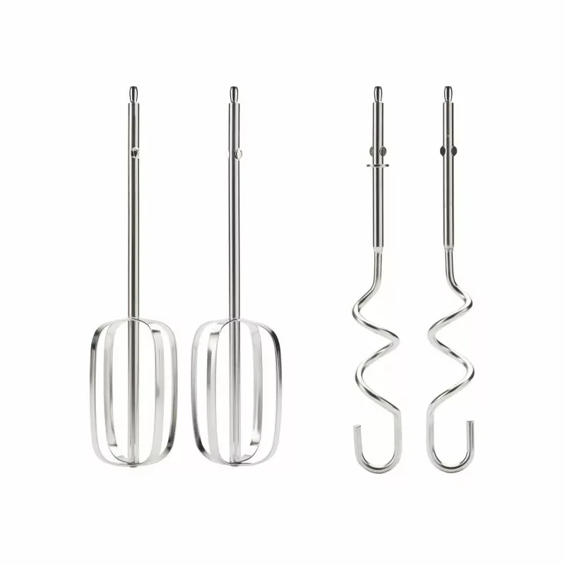 Kenwood Hand Mixer (Electric Whisk) 450W With 5 Speeds + Turbo Button, Twin Stainless Steel Kneader And Beater For Mixing, Whipping, Whisking, Kneading HMP30.A0WH