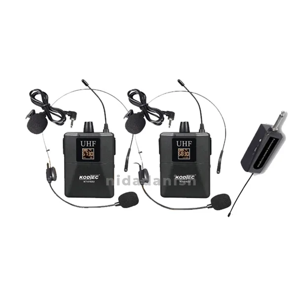 Kodtec Wireless Microphone 75 Meter 725g KT-6102U