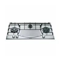 Ariston Gas Hob 87cm with 3 Gas Burners, Automatic Ignition PHN 932 T2 IX