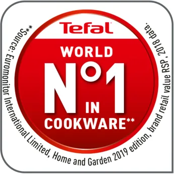 Tefal Baking Tray 27cm Easy Grip Springform Nonstick Inner and Outside Coating J1626345 - Carbon Steel Material Large Handles Easy Release
