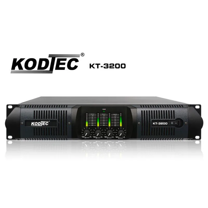 Kodtec Professional Music Power Amplifier Receiver 3200W KT-3200 1 Kodtec Professional Music Power Amplifier Receiver 3200W KT-3200