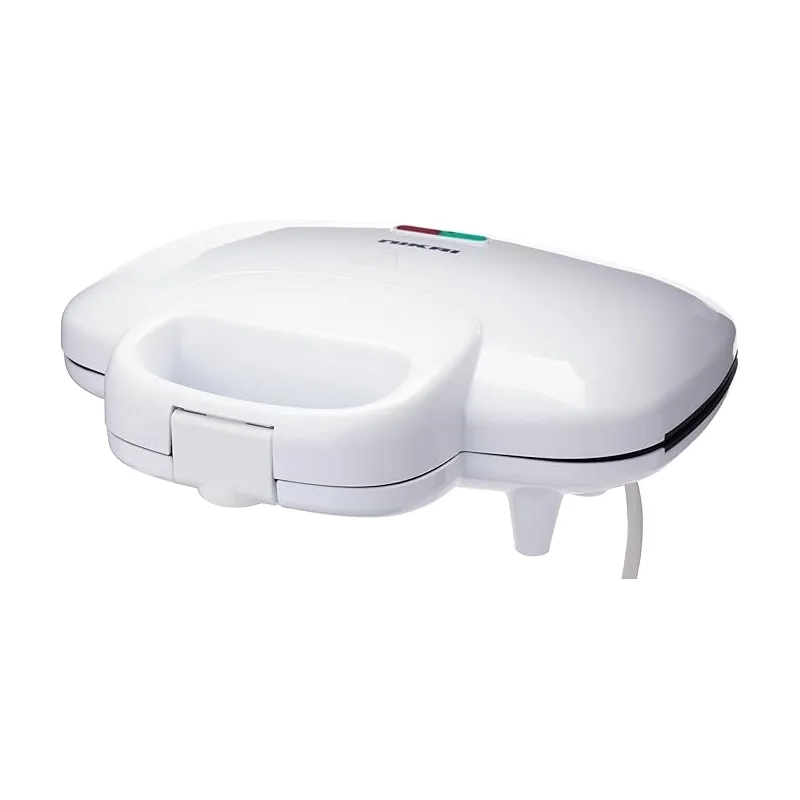 Nikai Sandwich Toaster 2 Slice Easy Carry Handle 700w NST1107A1 Non Stick Plates Twin Sandwich Maker With Indicator Lights Easy Carry Handle