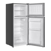 SilverDome Refrigerator 126L Double Door Top Freezer Defrost RFD-128