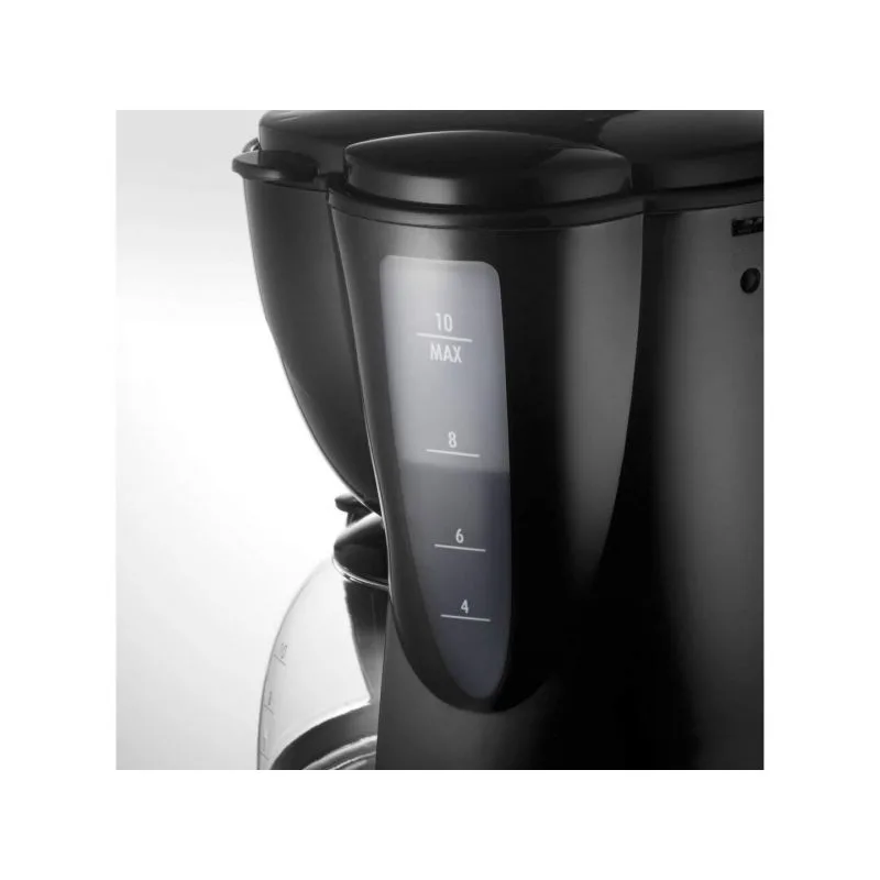 Delonghi Drip Coffee Maker 2.4L Glass Jug, 10 Cups, 1000W, Keep Warm Plate, Water Level Window ICM2.1B