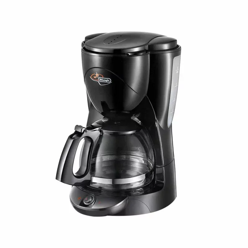 Delonghi Drip Coffee Maker 2.4L Glass Jug, 10 Cups, 1000W, Keep Warm Plate, Water Level Window ICM2.1B
