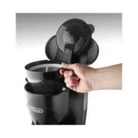 Delonghi Drip Coffee Maker 2.4L Glass Jug, 10 Cups, 1000W, Keep Warm Plate, Water Level Window ICM2.1B