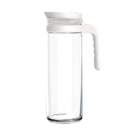 Ocean Jug Terra Pitcher Star White 1390ml � Stylish Glass Serve Pitcher for Water, Juice & Cold Beverages 3b2434901g0008