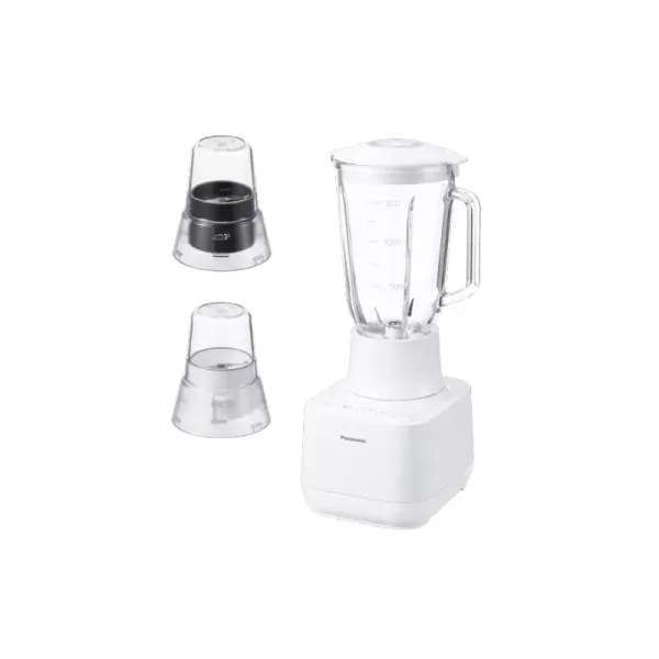 Panasonic Glass Jug Blender 700W for Ice Crushing, Juice, Smoothies & Meals MX-MG5321WTN