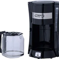Delonghi Drip Coffee Maker 1.25L Glass Jug, 10 Cups, 900W, Keep Warm, Auto Shut Off ICM15210.1