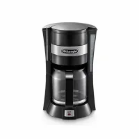 Delonghi Drip Coffee Maker 1.25L Glass Jug, 10 Cups, 900W, Keep Warm, Auto Shut Off ICM15210.1