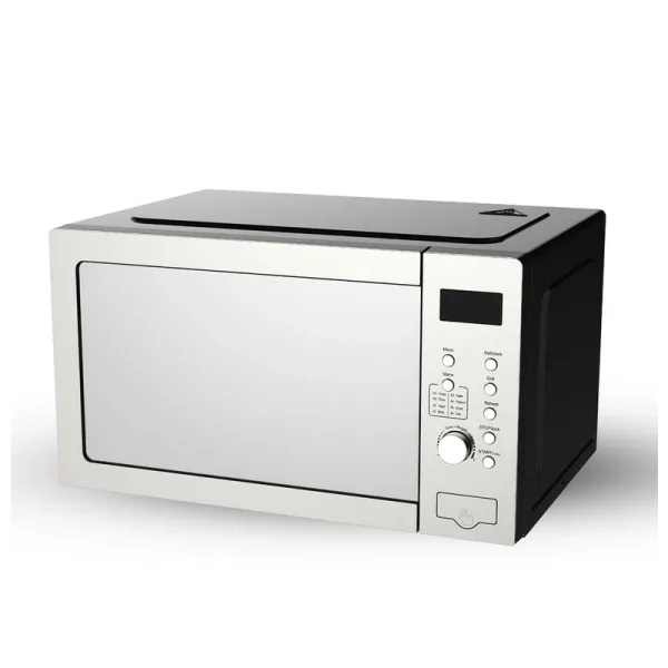 Venus Microwave Oven,850W, 25L Capacity, Chrome Finish Dial Knobs, 60 Mins. Cook Timer, Digital Control Panel, Sleek Mirror Finish VMO-25GS
