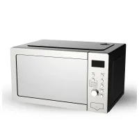 Venus Microwave Oven,850W, 25L Capacity, Chrome Finish Dial Knobs, 60 Mins. Cook Timer, Digital Control Panel, Sleek Mirror Finish VMO-25GS
