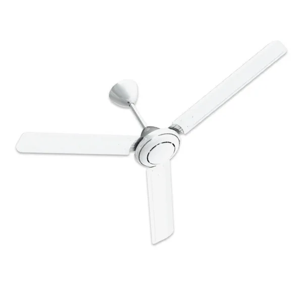 Tronic Ceiling Fan White With Silver Ring 56 Inch