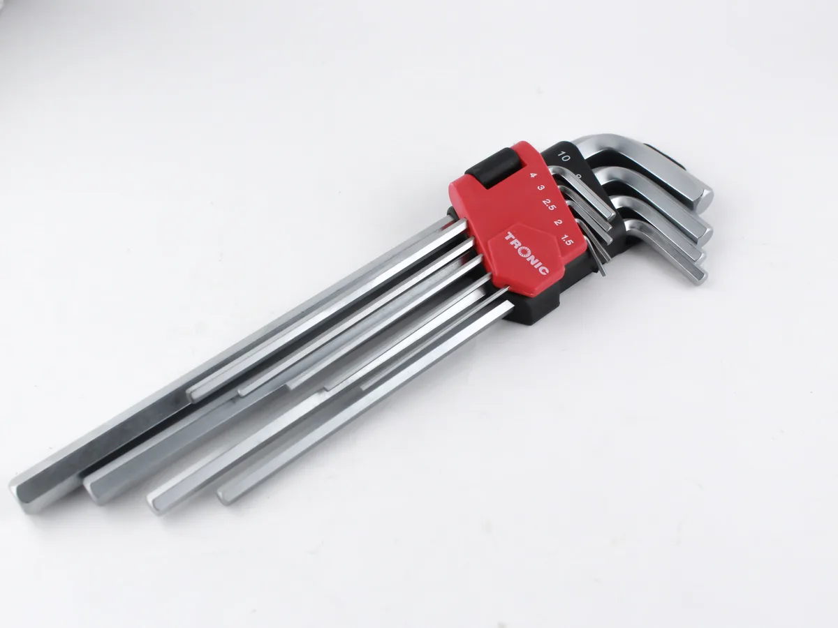Tronic Allen Key Hex Set 9pcs