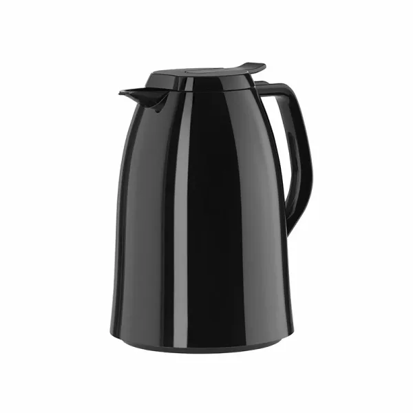 Tefal Mambo Jug Black 1.5 Liter Insulated Thermos Vacuum Flask Plastic-Polypropylenex (PP) Glass Liner K3037212