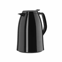Tefal Mambo Jug Black 1.5 Liter Insulated Thermos Vacuum Flask Plastic-Polypropylenex (PP) Glass Liner K3037212