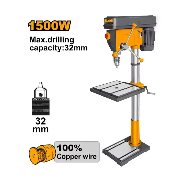 Ingco Drill Press 1500W with 9 Spindle Speed Settings DP3211005