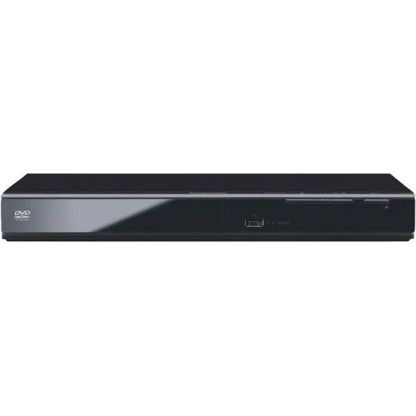 Panasonic Progressive Scan DVD Player Detailed Video/Audio from Most DVD/CD Formats, View Content From USB (Black) DVD-S500GC
