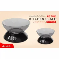 Decakila Kitchen Scale Electronic 5kg Capacity Plastic Kmtt012b auto power off with show low voltage numerical value auto power off