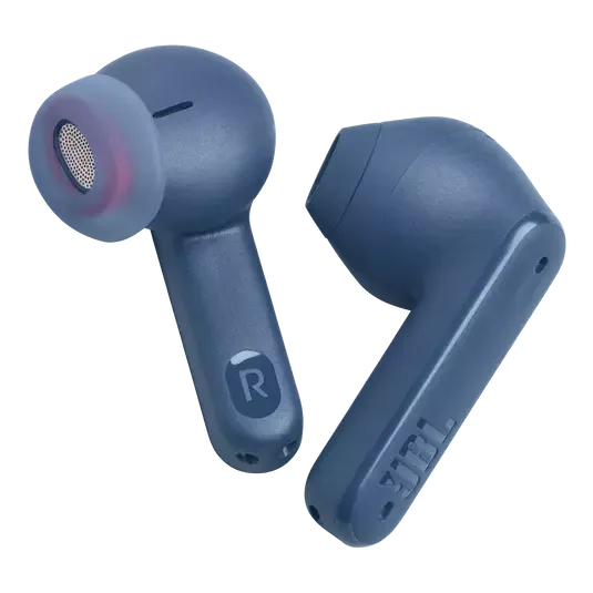 JBL Earphones, True Wireless Noise Cancelling in Earphones Black, Blue, up to 32 Hours of Battery Life, Water Resistant IPX4, 32rs, Water-Resistant & Sweatproof, Max Playtime TUNE FLEX BLK/BLU