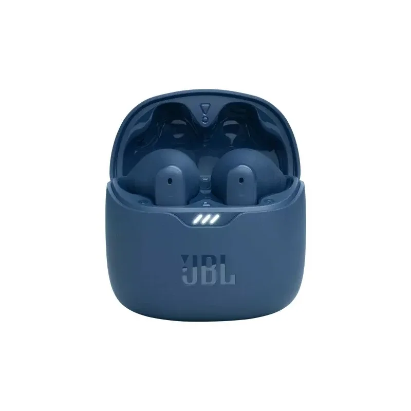 JBL Earphones, True Wireless Noise Cancelling in Earphones Black, Blue, up to 32 Hours of Battery Life, Water Resistant IPX4, 32rs, Water-Resistant & Sweatproof, Max Playtime TUNE FLEX BLK/BLU