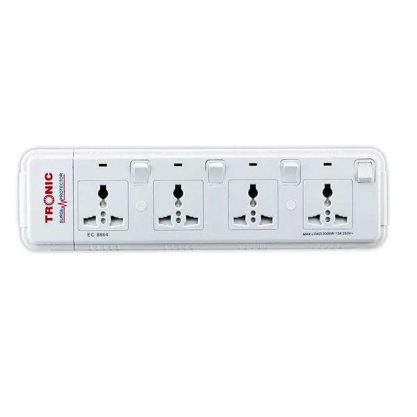 Tronic 4 Way Extension With 3 Metre Cable