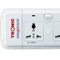 Tronic 4 Way Extension With 3 Metre Cable